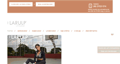 Desktop Screenshot of larulp.com.br